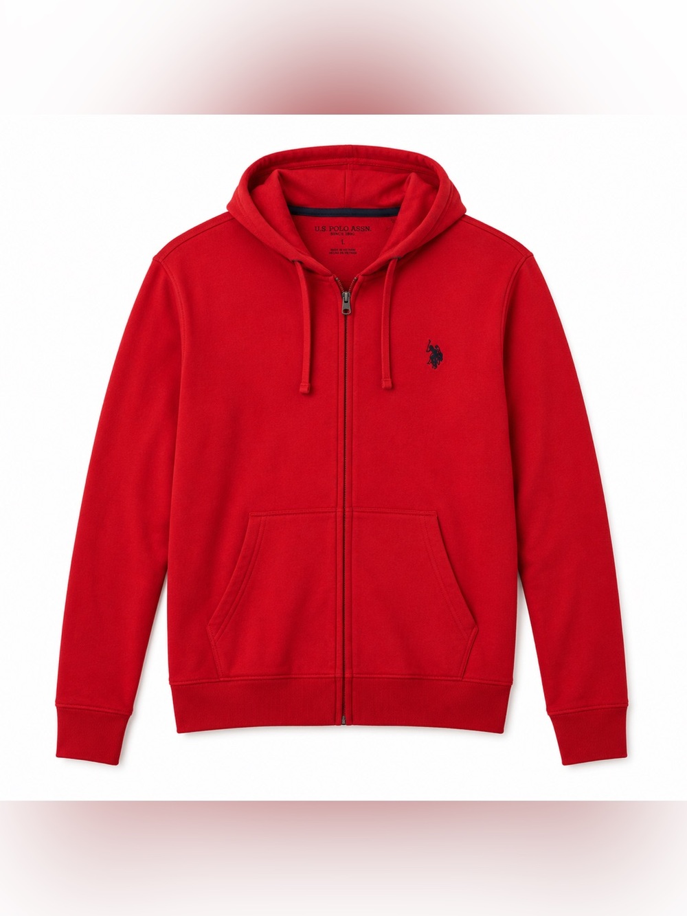U.S. Polo Assn. Men’s Full Zip Long Sleeve Hoodie